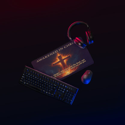 Awakened in Christ Desk mat - Image 3