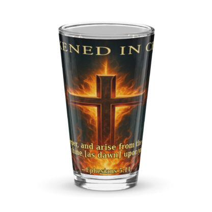 Shaker pint glass