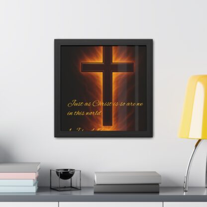 Spiritual Framed Poster - Inspirational Christian Wall Art, Faith Decor, Religious Home Decor, Gift, Church Decoration - Image 123