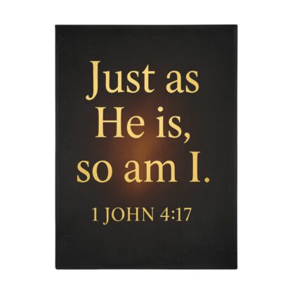 Inspirational Plush Fleece Blanket: Comforting Bible Verse Gift, Cozy Home Decor, Faithful Reminders, Perfect for Gifting, Religious Comfort - Image 9