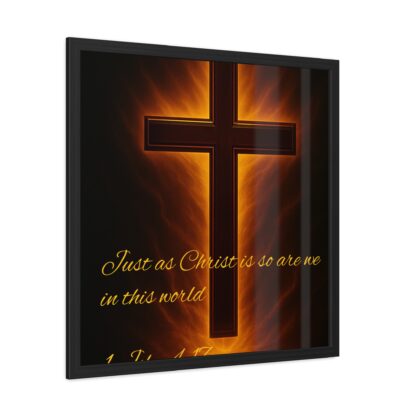 Spiritual Framed Poster - Inspirational Christian Wall Art, Faith Decor, Religious Home Decor, Gift, Church Decoration - Image 130