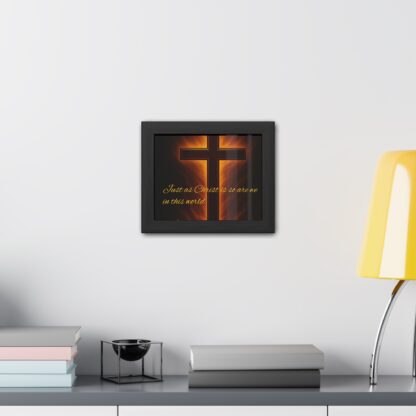 Spiritual Framed Poster - Inspirational Christian Wall Art, Faith Decor, Religious Home Decor, Gift, Church Decoration - Image 3