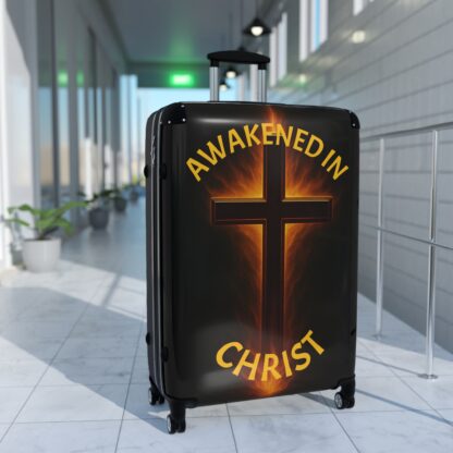 Christian Travel Suitcase - Awakened in Christ Luggage, Inspirational Travel Gear, Faith-Based Vacation Accessory, Perfect Gift for [...] - Image 11