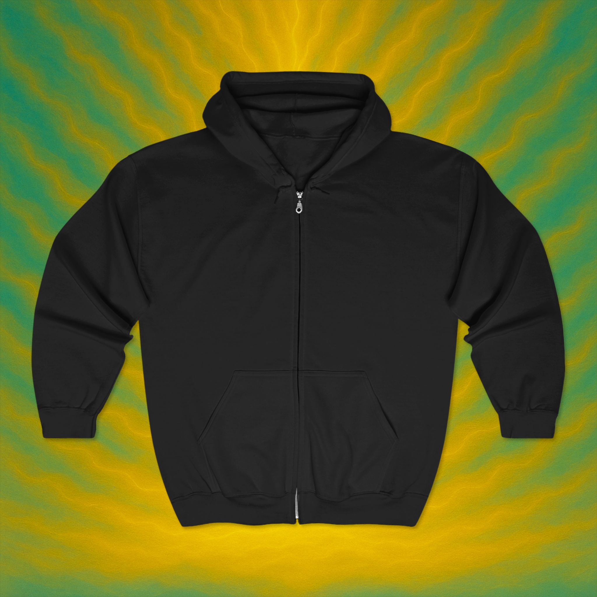 Faith-Inspired Full Zip Hoodie, Christian Apparel, Inspirational Gift, Bible Verse Sweatshirt, Religious Clothing