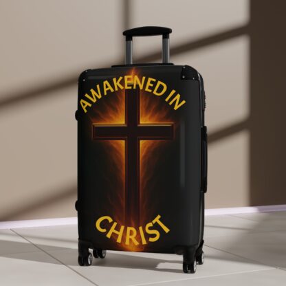 Christian Travel Suitcase - Awakened in Christ Luggage, Inspirational Travel Gear, Faith-Based Vacation Accessory, Perfect Gift for [...] - Image 8