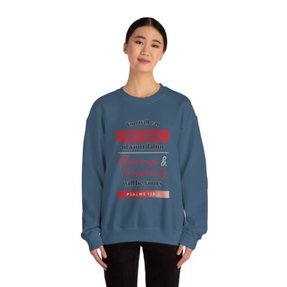 Inspirational Crewneck Sweatshirt - The Fruit of Your Labor, Cozy Gift, Christian Apparel, Motivational Clothing, Faith Clothing - Image 56