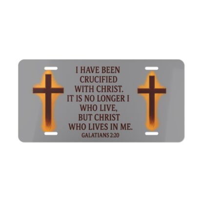 Copy of Copy of Copy of Copy of Copy of Copy of Copy of Copy of Faith-Inspired Vanity Plate with Inspirational Quote, Custom Religious License Decoration, Perfect Gift for Christians, Accessories [...]