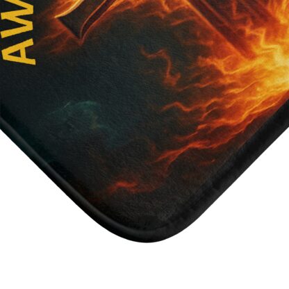 Christian Bath Mat, Awakened in Christ Mat, Religious Home Decor, Spiritual Gift, Faith-Based Bathroom Accessory - Image 2
