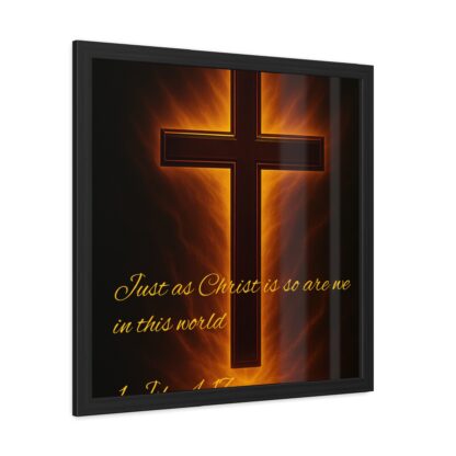 Spiritual Framed Poster - Inspirational Christian Wall Art, Faith Decor, Religious Home Decor, Gift, Church Decoration - Image 126