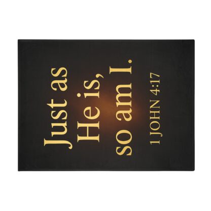 Inspirational Plush Fleece Blanket: Comforting Bible Verse Gift, Cozy Home Decor, Faithful Reminders, Perfect for Gifting, Religious Comfort - Image 10