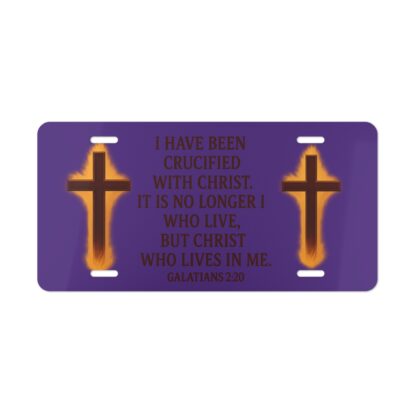 Copy of Copy of Copy of Faith-Inspired Vanity Plate with Inspirational Quote, Custom Religious License Decoration, Perfect Gift for Christians, Accessories [...]