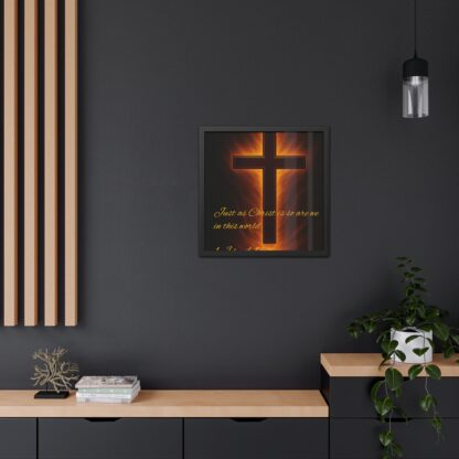 Spiritual Framed Poster - Inspirational Christian Wall Art, Faith Decor, Religious Home Decor, Gift, Church Decoration - Image 128