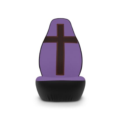 Inspirational Car Seat Covers with Christian Cross Design, Vehicle Decor, Faith-Based Gifts, Unique Religious Accents, Car Accessories - Image 3