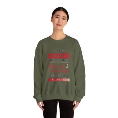 Inspirational Crewneck Sweatshirt - The Fruit of Your Labor, Cozy Gift, Christian Apparel, Motivational Clothing, Faith Clothing - Image 32