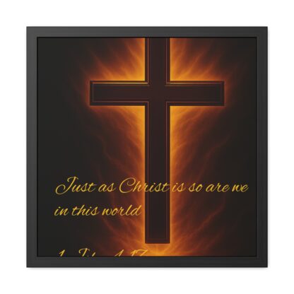 Spiritual Framed Poster - Inspirational Christian Wall Art, Faith Decor, Religious Home Decor, Gift, Church Decoration - Image 125