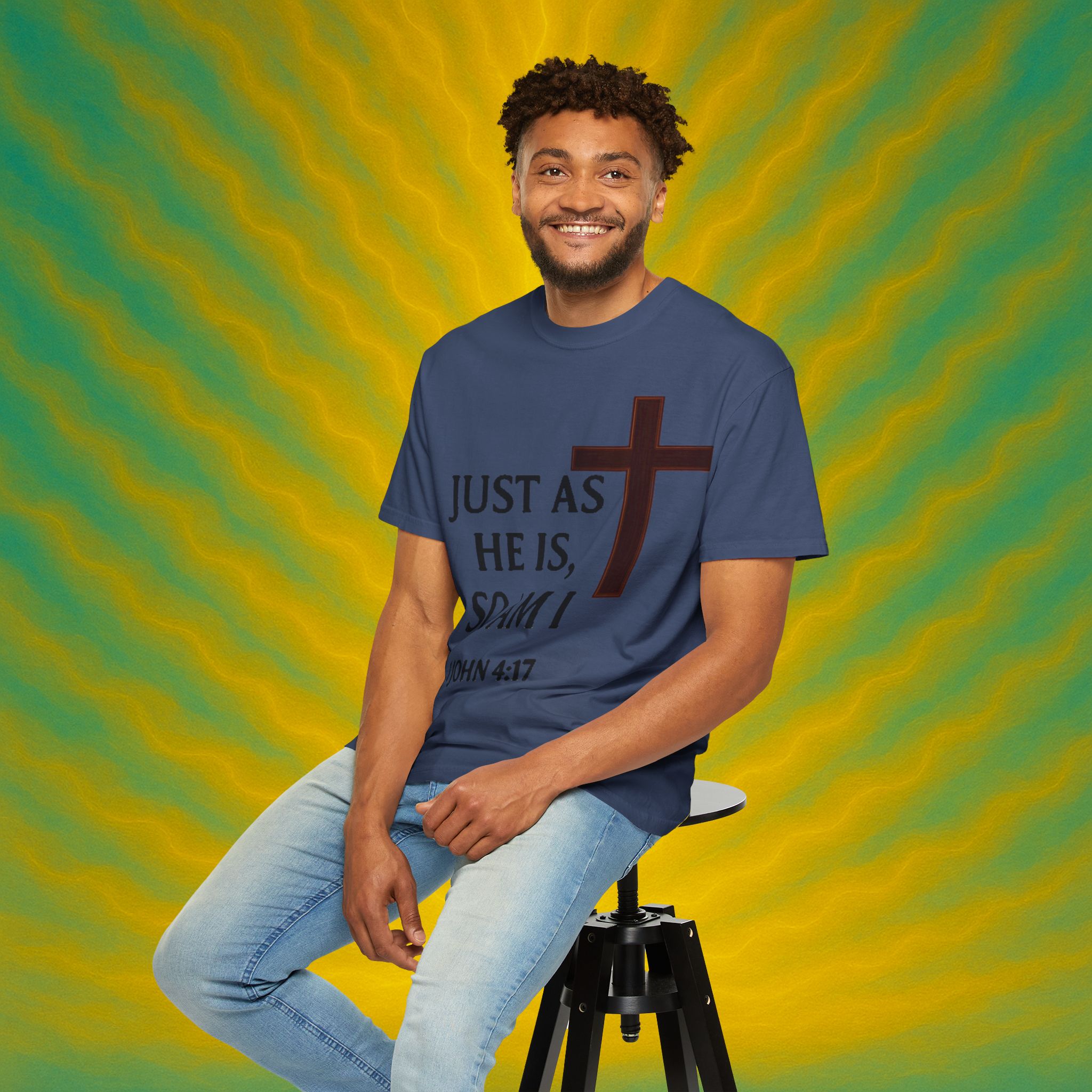 Copy of Christian Inspirational T-shirt, Faith-Based Tee, Unisex Religious Shirt, Gift for Believers, Cute Bible Verse Top - Image 132