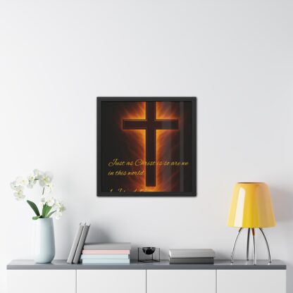Spiritual Framed Poster - Inspirational Christian Wall Art, Faith Decor, Religious Home Decor, Gift, Church Decoration - Image 127