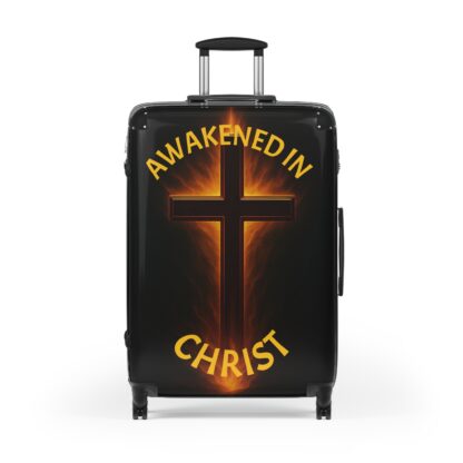 Christian Travel Suitcase - Awakened in Christ Luggage, Inspirational Travel Gear, Faith-Based Vacation Accessory, Perfect Gift for [...] - Image 9
