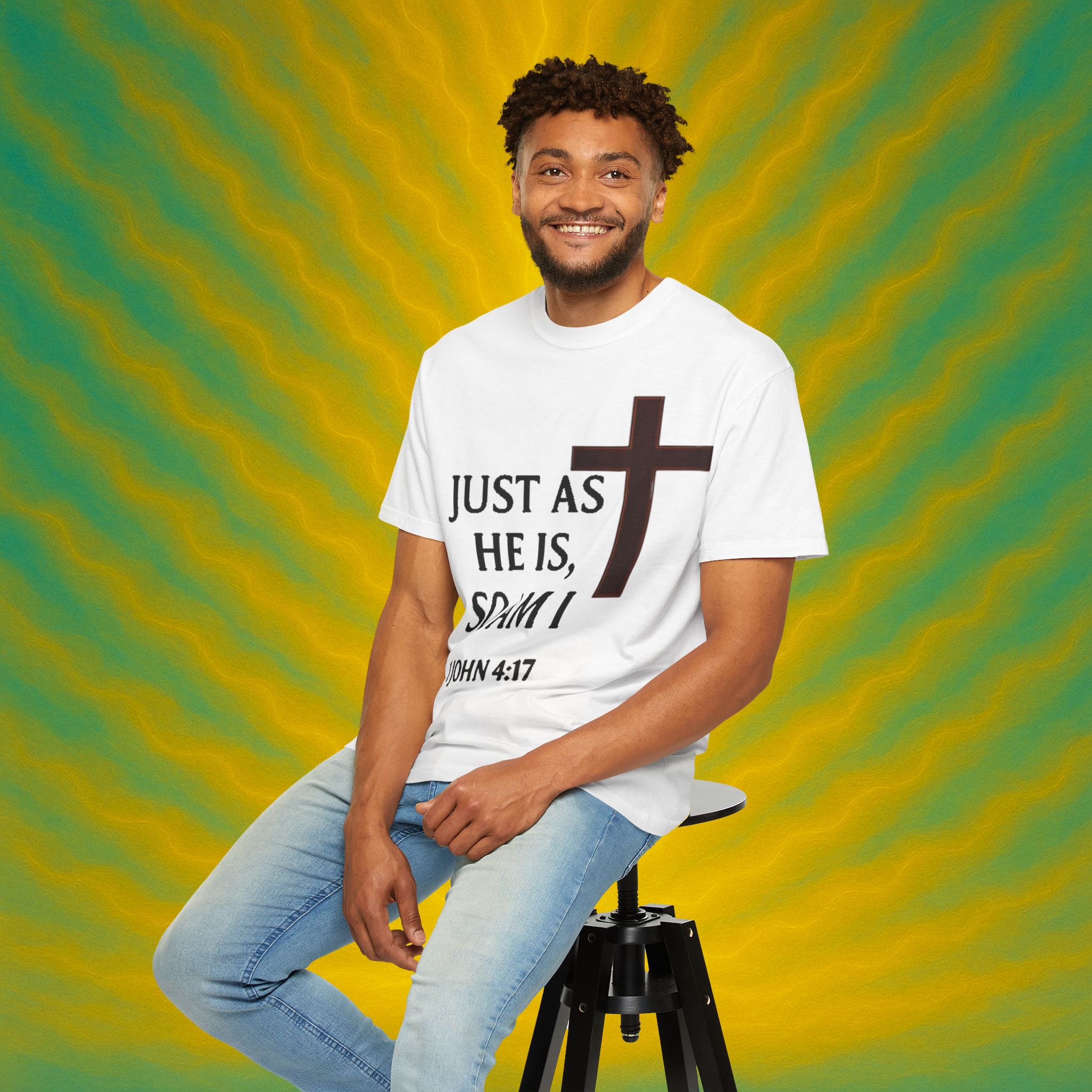 Copy of Christian Inspirational T-shirt, Faith-Based Tee, Unisex Religious Shirt, Gift for Believers, Cute Bible Verse Top - Image 9