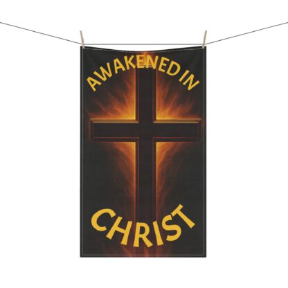 Christian Inspirational Tea Towels - Awakened in Christ Kitchen Decor, Faith-Based Gifts, Religious Towels - Image 8