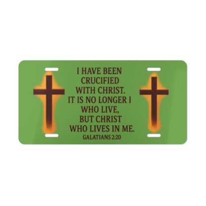 Copy of Copy of Copy of Copy of Copy of Copy of Faith-Inspired Vanity Plate with Inspirational Quote, Custom Religious License Decoration, Perfect Gift for Christians, Accessories [...]