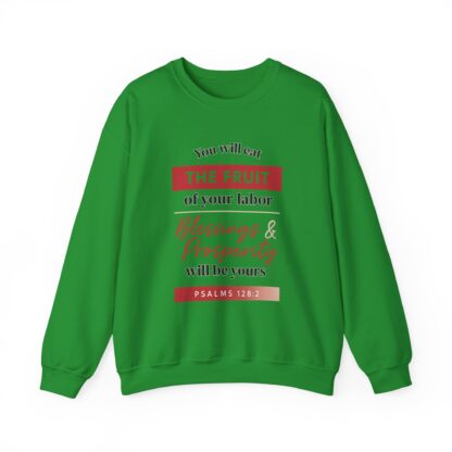 Inspirational Crewneck Sweatshirt - The Fruit of Your Labor, Cozy Gift, Christian Apparel, Motivational Clothing, Faith Clothing - Image 37