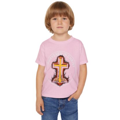 Christian Toddler T-Shirt - "Awakened in Christ" Design, Faith Apparel for Kids, Religious Gift, Church Wear, Baptism Gift - Image 24