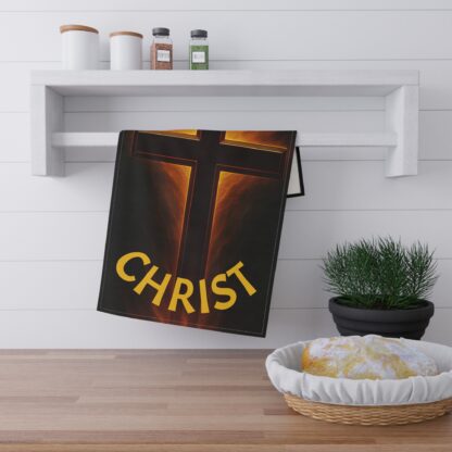 Christian Inspirational Tea Towels - Awakened in Christ Kitchen Decor, Faith-Based Gifts, Religious Towels