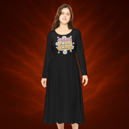 Charming Long Sleeve Dance Dress for Women – Perfect for Performances, Celebrations, or Casual Outings, Dance Apparel, Elegant Dress, [...]