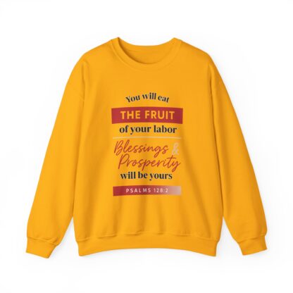 Inspirational Crewneck Sweatshirt - The Fruit of Your Labor, Cozy Gift, Christian Apparel, Motivational Clothing, Faith Clothing - Image 21