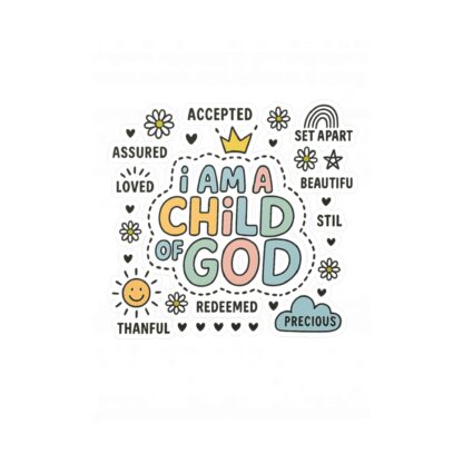 Inspirational Vinyl Decals for Kids & Adults, Religious Stickers, Faith-Based Decor, Christian Gifts, Wall Artwork, Kids Room Decor - Image 13